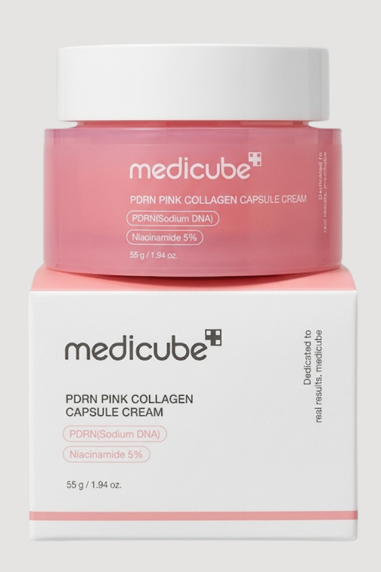 Medicube Pdrn Pink Collagen Capsule Cream 55g.